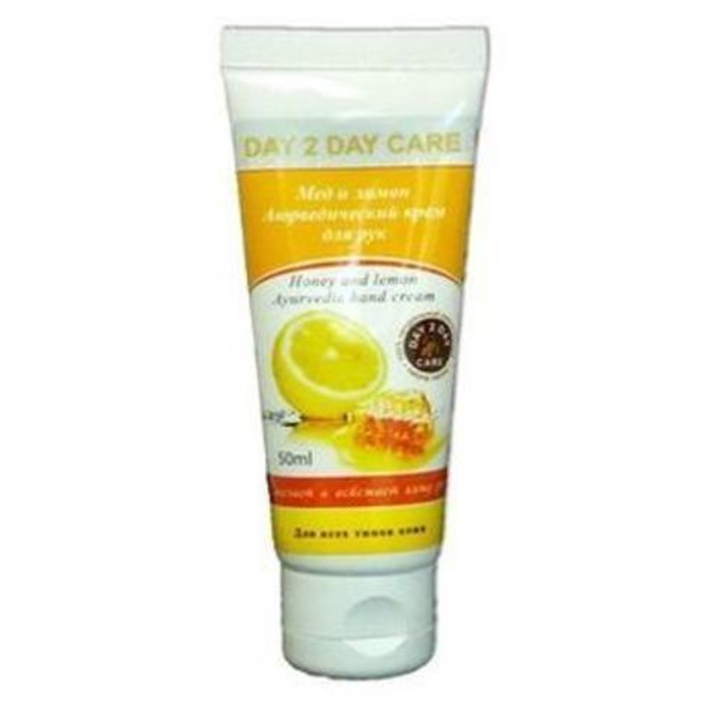 Крем для рук Day 2 Day Care Honey and Lemon Дэй ту Дэй Кэр Мед-Лимон Смягчает и освежает 50 мл.