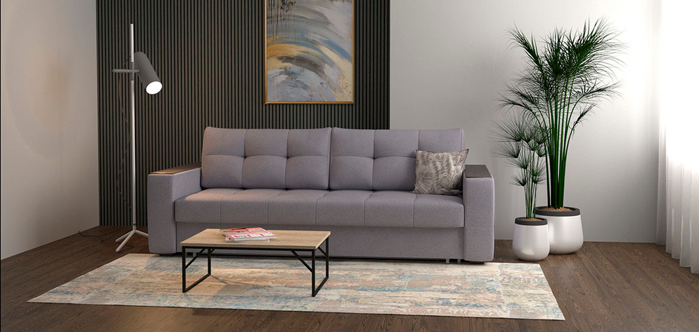 Сиэтл (22) еврокнижка с подушками Mercury Beige, ВариантКроя1, Декор: Структурный кофе, &lt;Р&gt; /