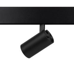 Магнитный трековый светильник ЭРА TRM20-6-7W3K-B для системы NOVA 48V 7Вт 3000К направленный свет черный | Магнитные трековые светильники