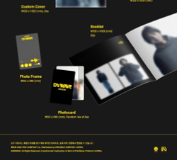 Альбом DAESUNG - D'S WAVE 1st Mini Album BLACK Version