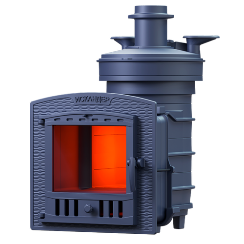 Чугунная печь для бани Искандер ЗК 18 (П2)