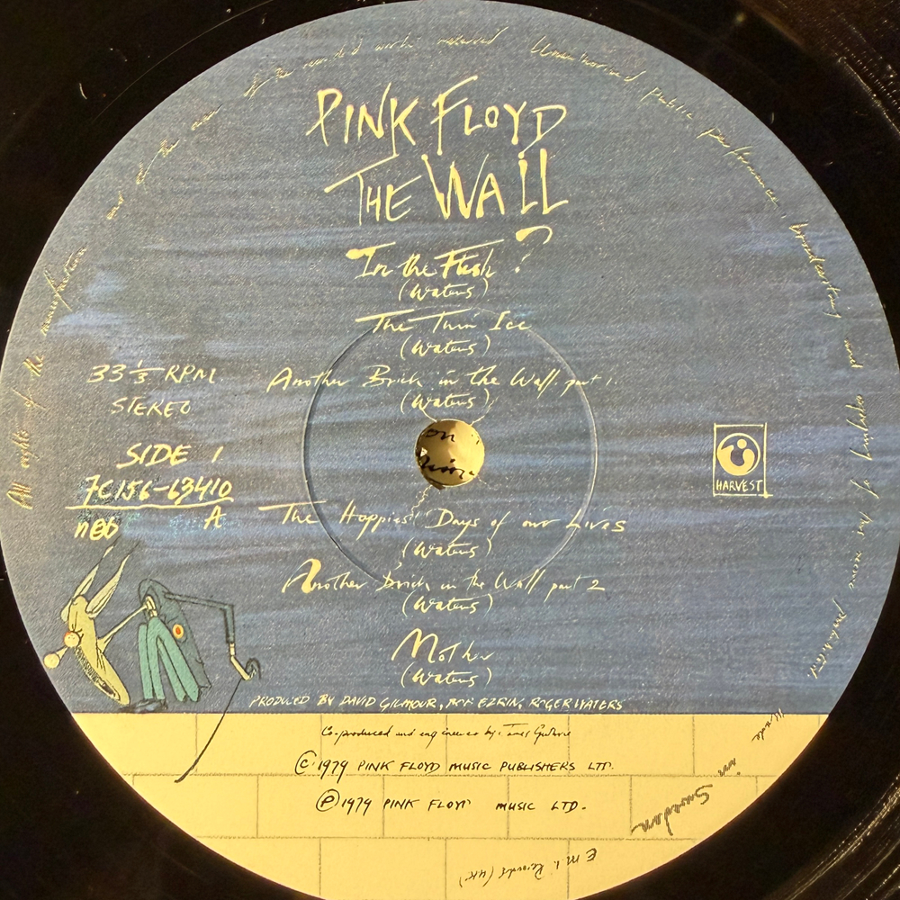 Pink Floyd - The Wall 2LP (Швеция 1979г.)