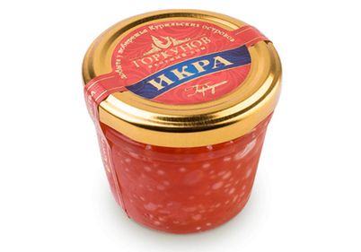 Икра красная горбуши "Горкунов", 100г