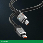 Кабель Baseus CoolPlay 2m Black (CAKW000301)