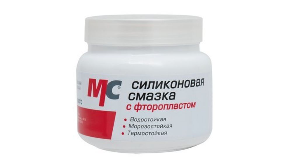 Смазка силиконовая 400 мл  МС-СПОРТ  с фторопластом (банка) (ВМПАВТО)