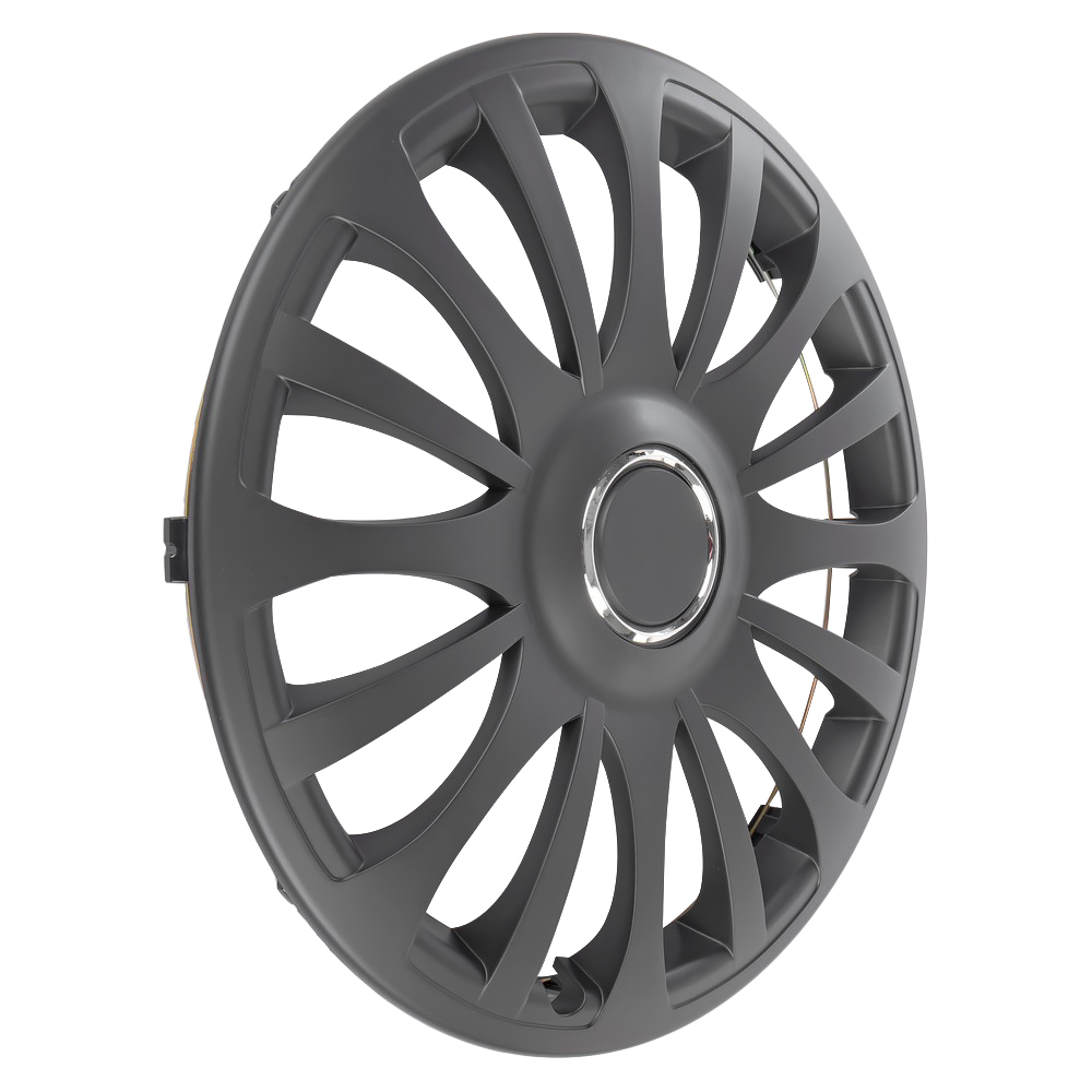 Колпаки R15 Sapphire 4шт (черно-матовые) ABS-пластик ARNEZI A0702037