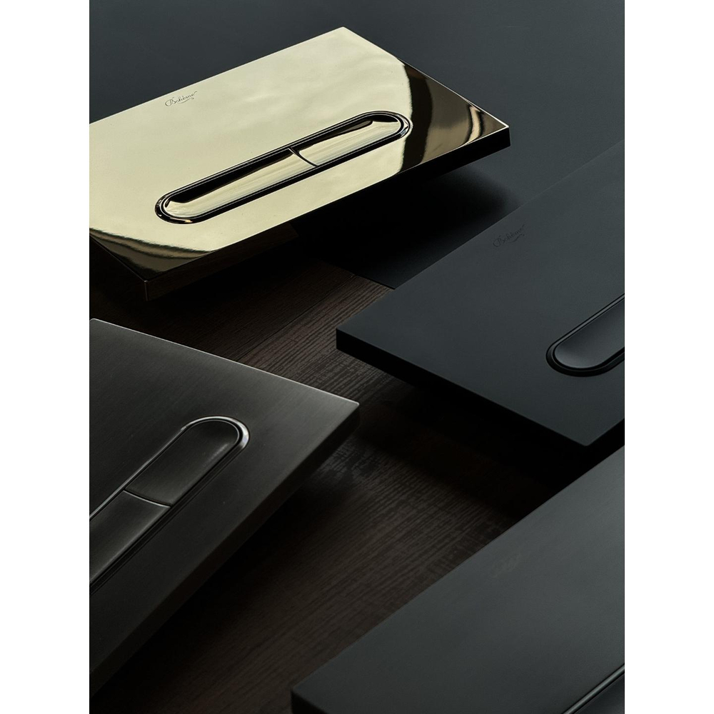 Клавиша смыва Boheme 667-GM для инсталляции Geberit, GUN METAL