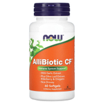 NOW Foods, AlliBiotic CF, 60 капсул