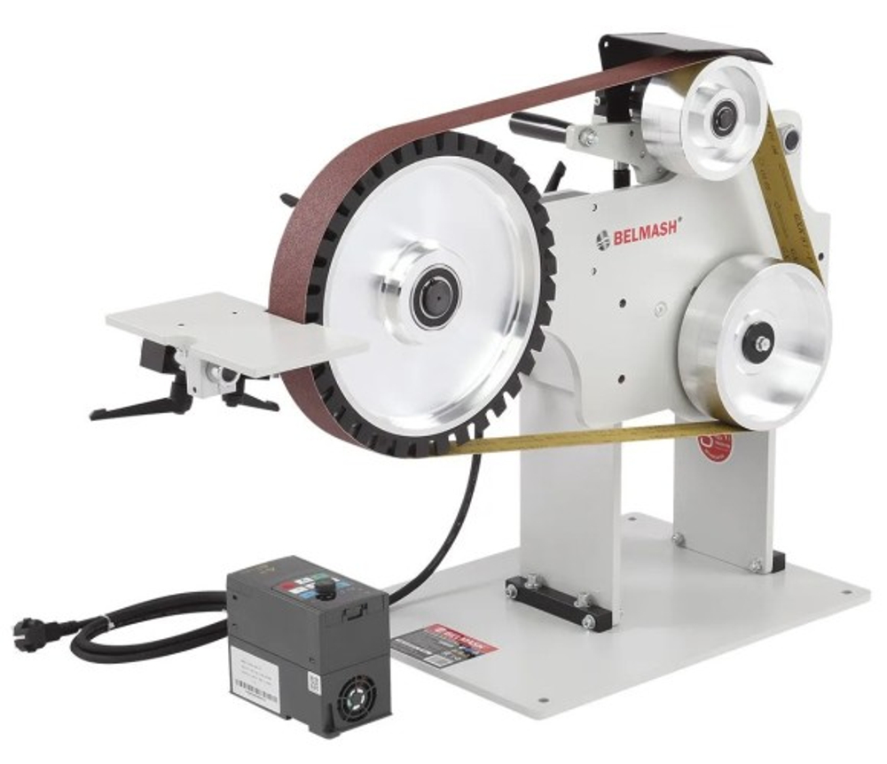 Станок шлифовальный BELMASH BGM-822PVS ленточный S353A