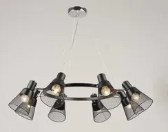 2500/8 BK+CH (1) Люстра (RL) #