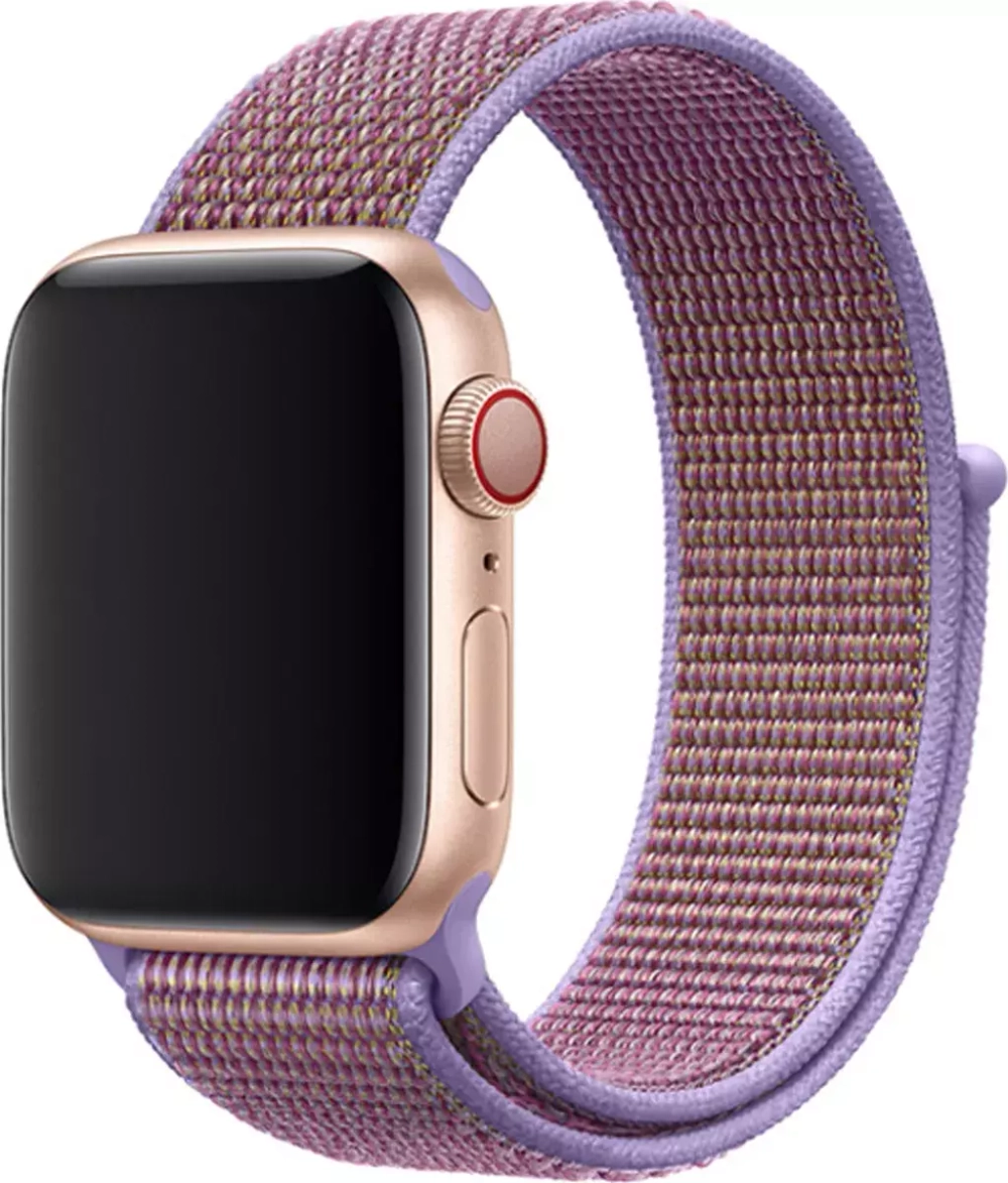 Браслет-ремешок для Apple Watch NYLON (42-44mm) фиолетовый