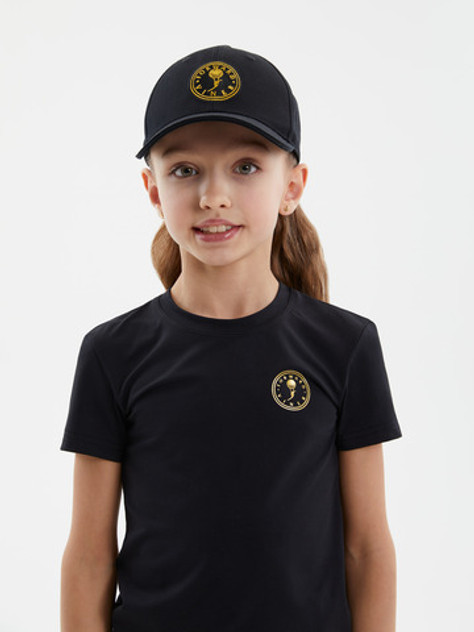 Бейсболка для высокого хвоста на магните, черная Forward by Viner Gold