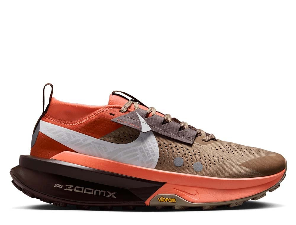 Кроссовки для бега мужские Nike Zegama Trail 2 M Коричнево-красные