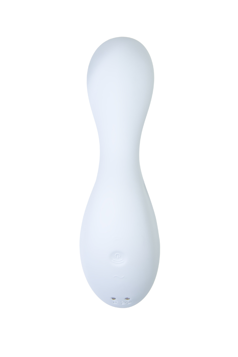 Вакуумный стимулятор клитора с вибрацией Satisfyer Curvy Trinity 5+ Connect App, голубой, 16,5 см