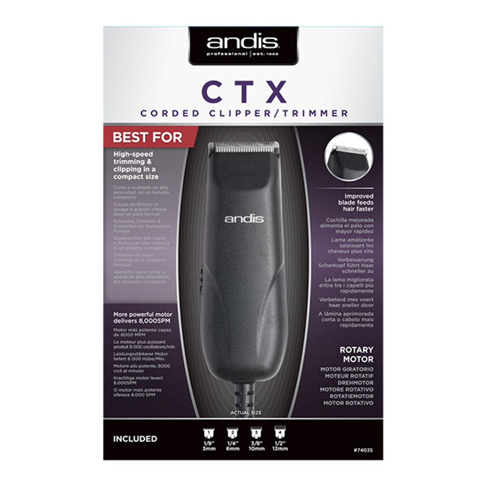 Триммер для окантовки сетевой Andis CTX Corded Clipper Trimmer TC-2
