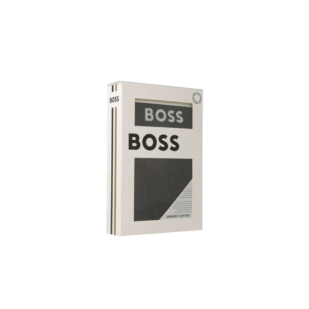 Трусики-боксеры BoxerBr 24 Logo BOSS BLACK - черный(50489444)