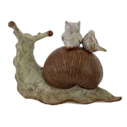 GAEM Фигурка декоративная "Улитка", L15 W7 H10 см