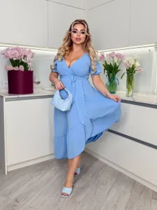 Платье на запах УК-867-1 Фабрика Моды