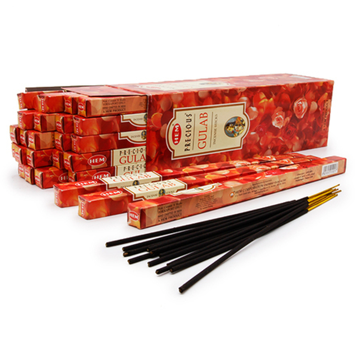 HEM Precious Gulab четырехгранник Благовоние Драгоценная Роза