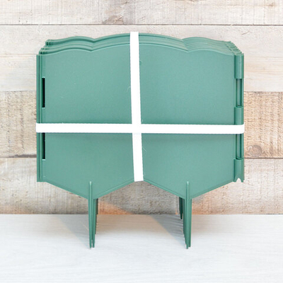 Грядка пластиковая Грядушка 120*60см, темно-зеленый