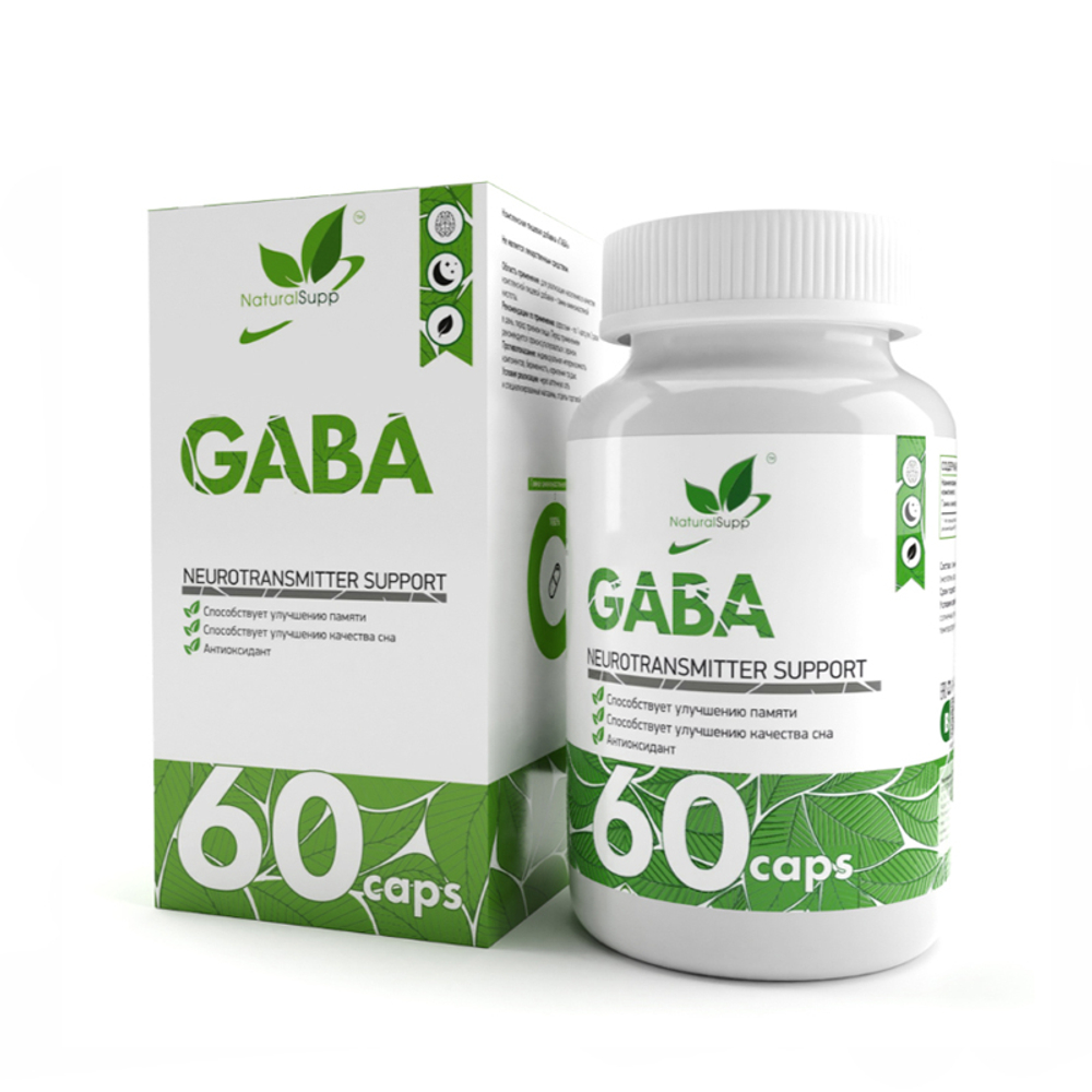 БАД ГАБА 60 КАПС (NaturalSupp)
