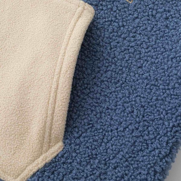 Худи Little Lamb синий/песочный - фото 6