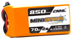 Аккумулятор CNHL 850мАч 7,4В 2S 70C Lipo с разъемом XT30