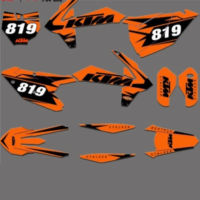 набор наклеек KTM