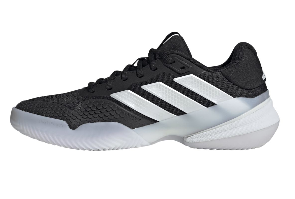 Мужские кроссовки теннисные Adidas Barricade 14 M CL - core black/zero metallic/lucid red
