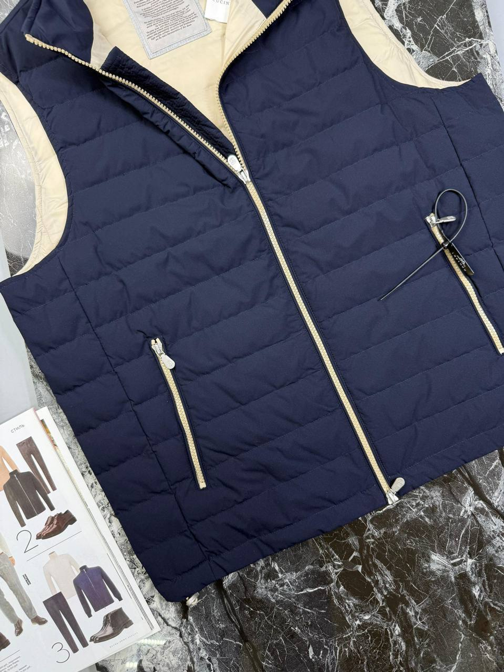 Жилет Brunello Cucinelli, арт. 476470612