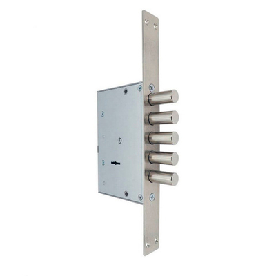 Замок Балашиха врезной ЗВ8 518.П б/о, 5ригелей d18, 5кл