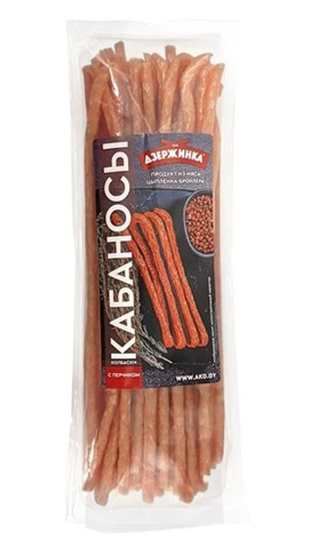 Колбаски сырокопченые "Кабаносы с перчиком" Дзержинский