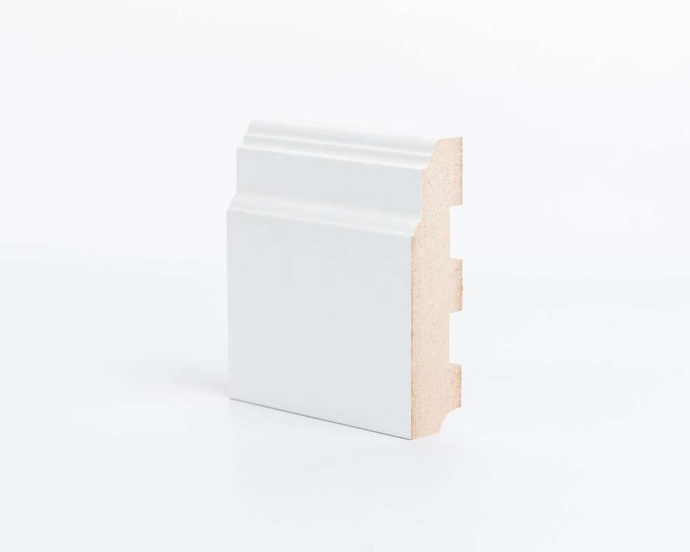 Плинтус напольный под покраску P10.110.28 МДФ Deartio 110x28x2070 мм