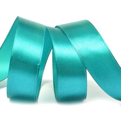Лента атласная 25 мм (23 метра, цвет №54 Бирюзовый)