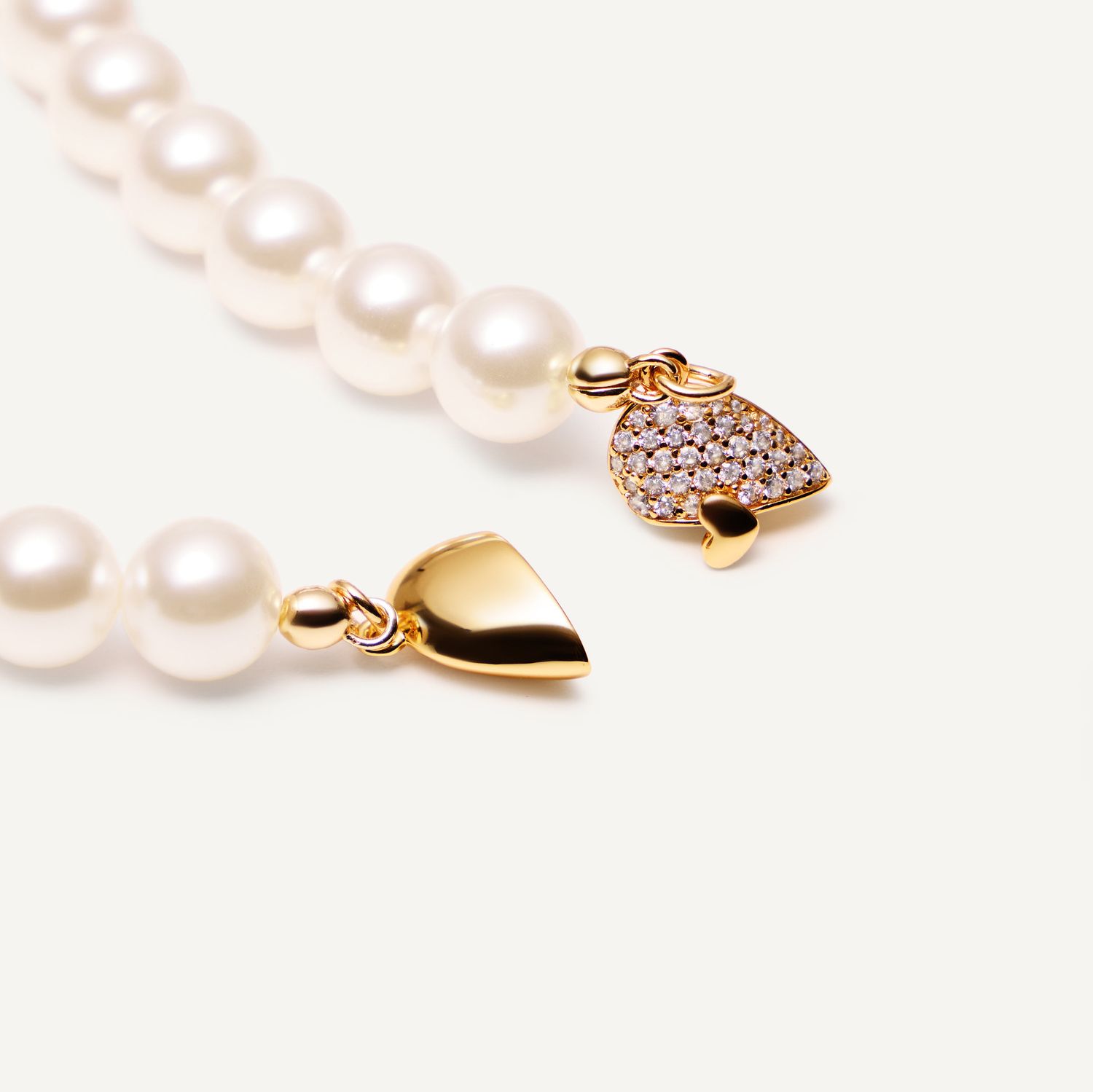 Колье Open Heart Necklace - Gold