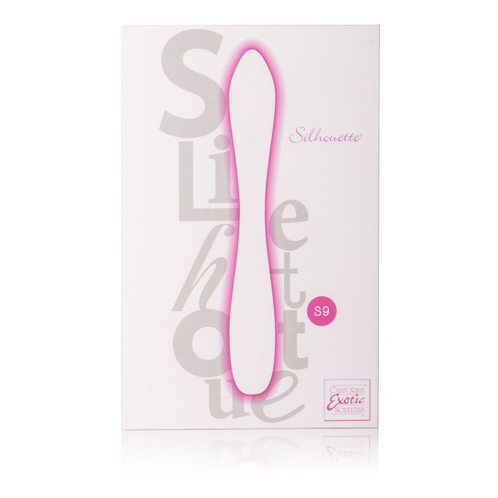 Перезаряжаемый розовый вибромассажер Silhouette S9 - 16,5 см. (Цвет: розовый)