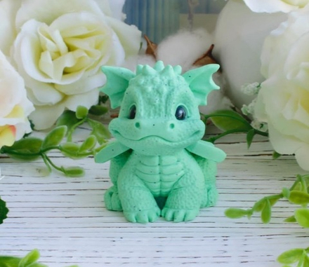 Cиликоновый молд авторский "Дракоша Лорс" 3D