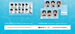 (ПРЕДЗАКАЗ) товары ENHYPEN - WORLD COUPON CARD COLLECTION SAILOR BASIC Version
