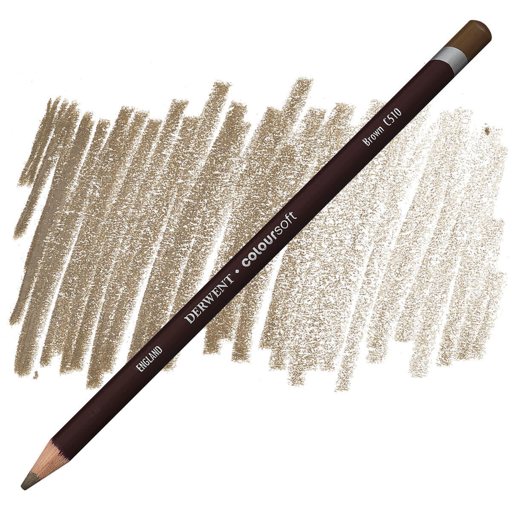 Derwent Coloursoft. C510 Brown