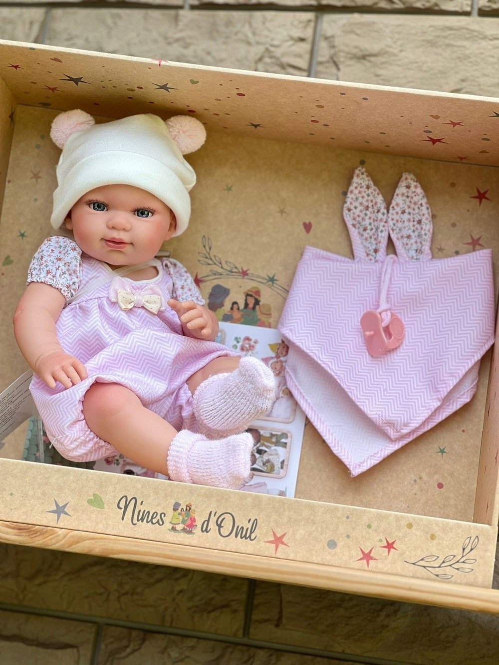 Кукла Nines виниловая 37см Recien Nacido (3612)