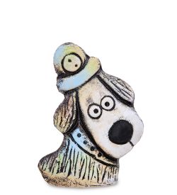 KK-186 Фигурка «Такса-пуговка» шамот