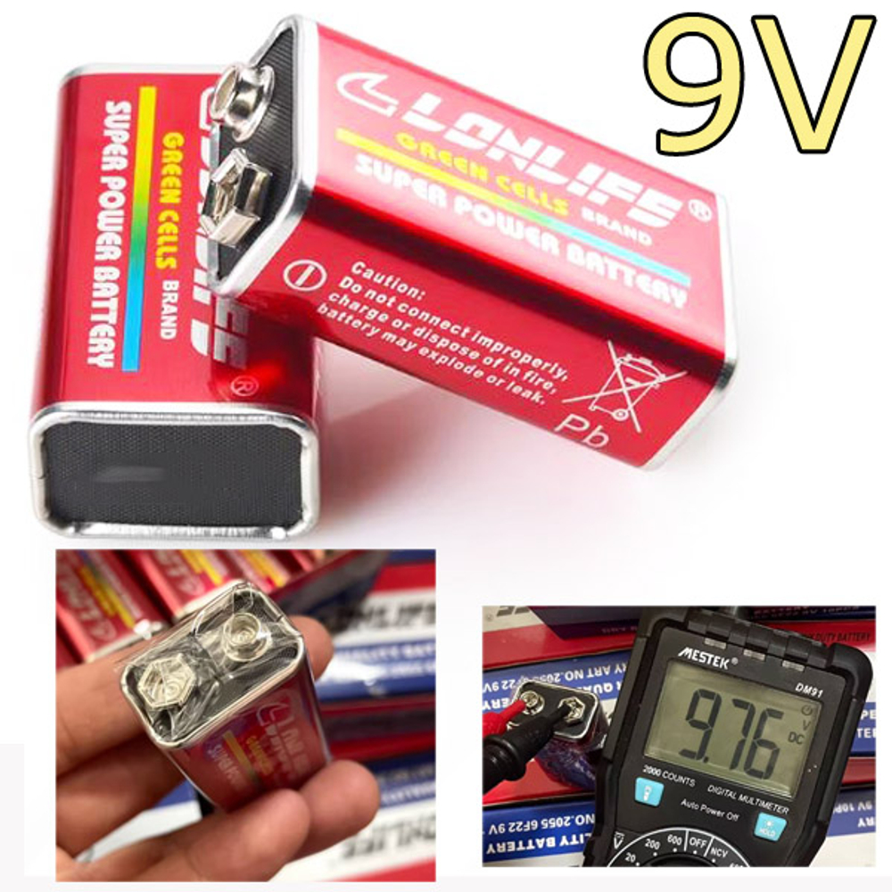 Батарейка Крона 9В