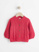 Вязаный кардиган для малышей Next K82-417, Красный