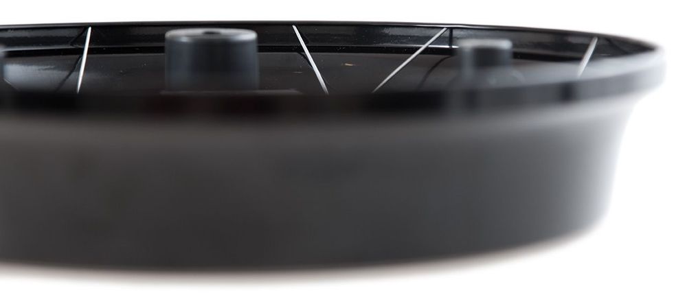 Часы настенные "12 шаров" D30 см (черные), металл