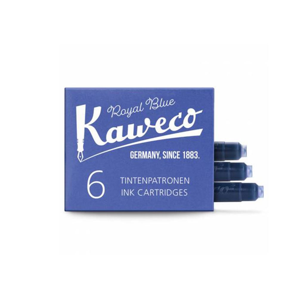 Набор картриджей Kaweco 6 шт королевский синий (10000256)