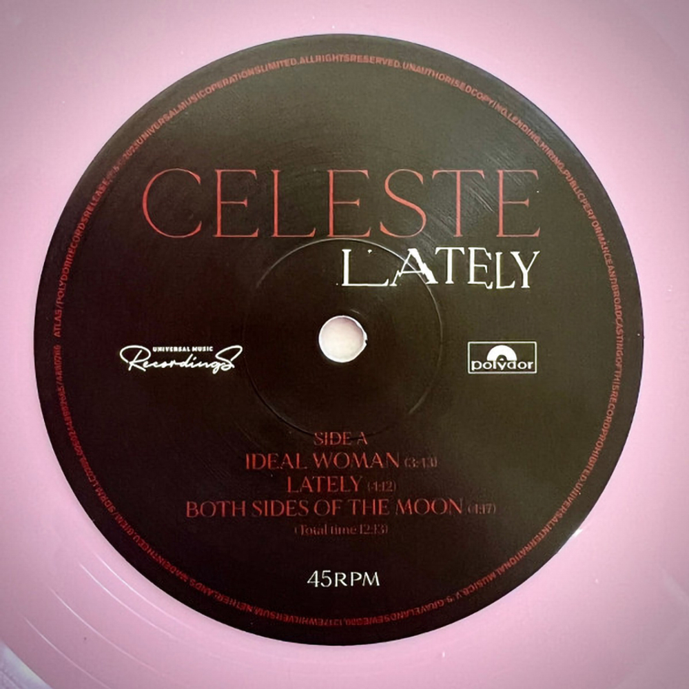 Celeste / Lately (Coloured Vinyl)(12" Vinyl EP)