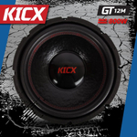 Автомобильный сабвуфер динамик Kicx GT 12M 2+2