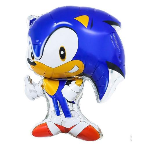 Шар фигура 66 см Sonic Heroes Ежик Аниме синий