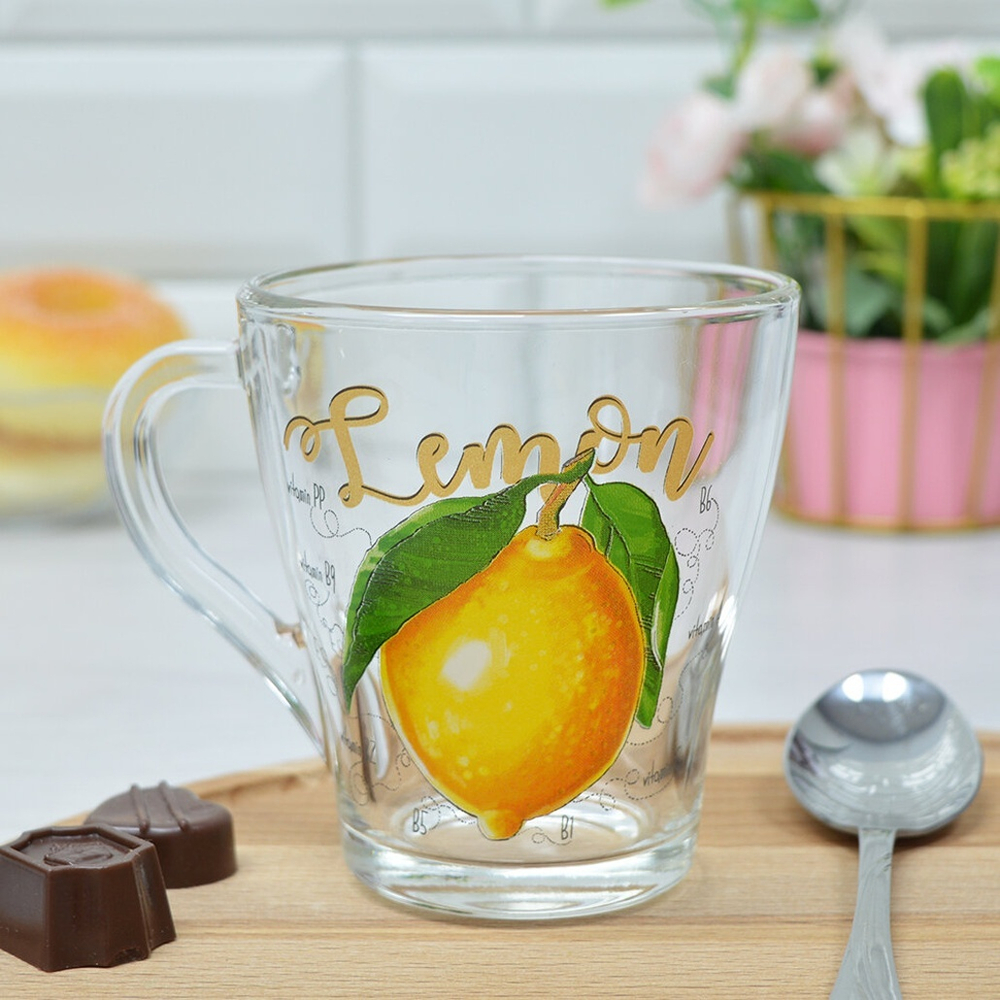 Кружка "Грация" Полезный лимон 250мл