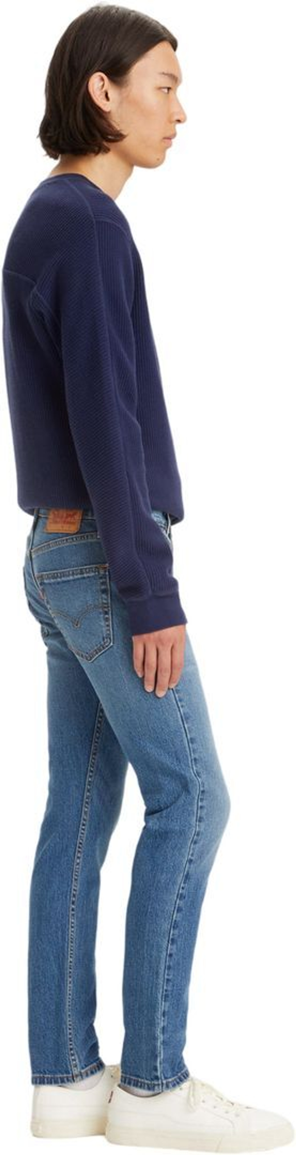 Джинсы Levis 502 Levi's Original Taper MED INDIGO - WORN IN синий